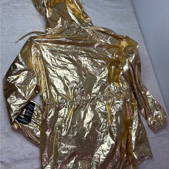 Fila Gold metallic Jacket  windbreaker size medium - Picture 8 of 10